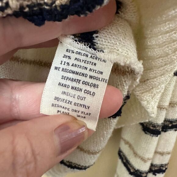 Vintage Givenchy Sport Striped Sweater Size Medium - Picture 6 of 6